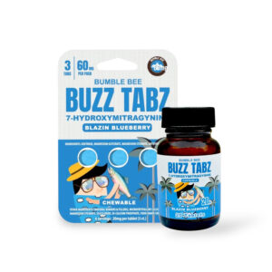 Bumble Bee Buzz Tabz 7-OH Chewable Tablets Blazin Blueberry 20mg Per Tablet