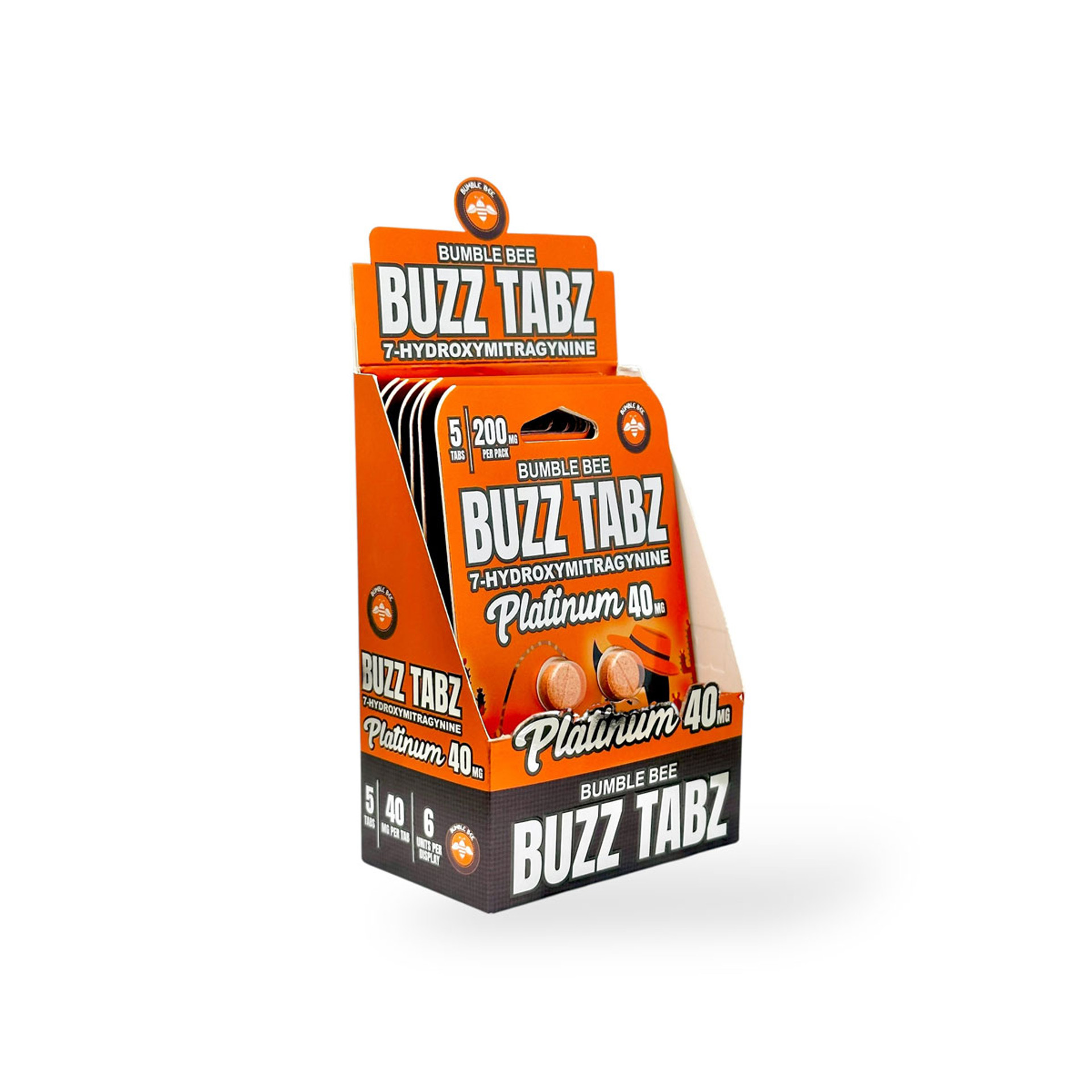 bumble bee buzz tabz 7 oh chewable tablets platinum 40mg per tablet bumble bee buzz tabz 7 oh chewable tablets platinum 40mg per tablet