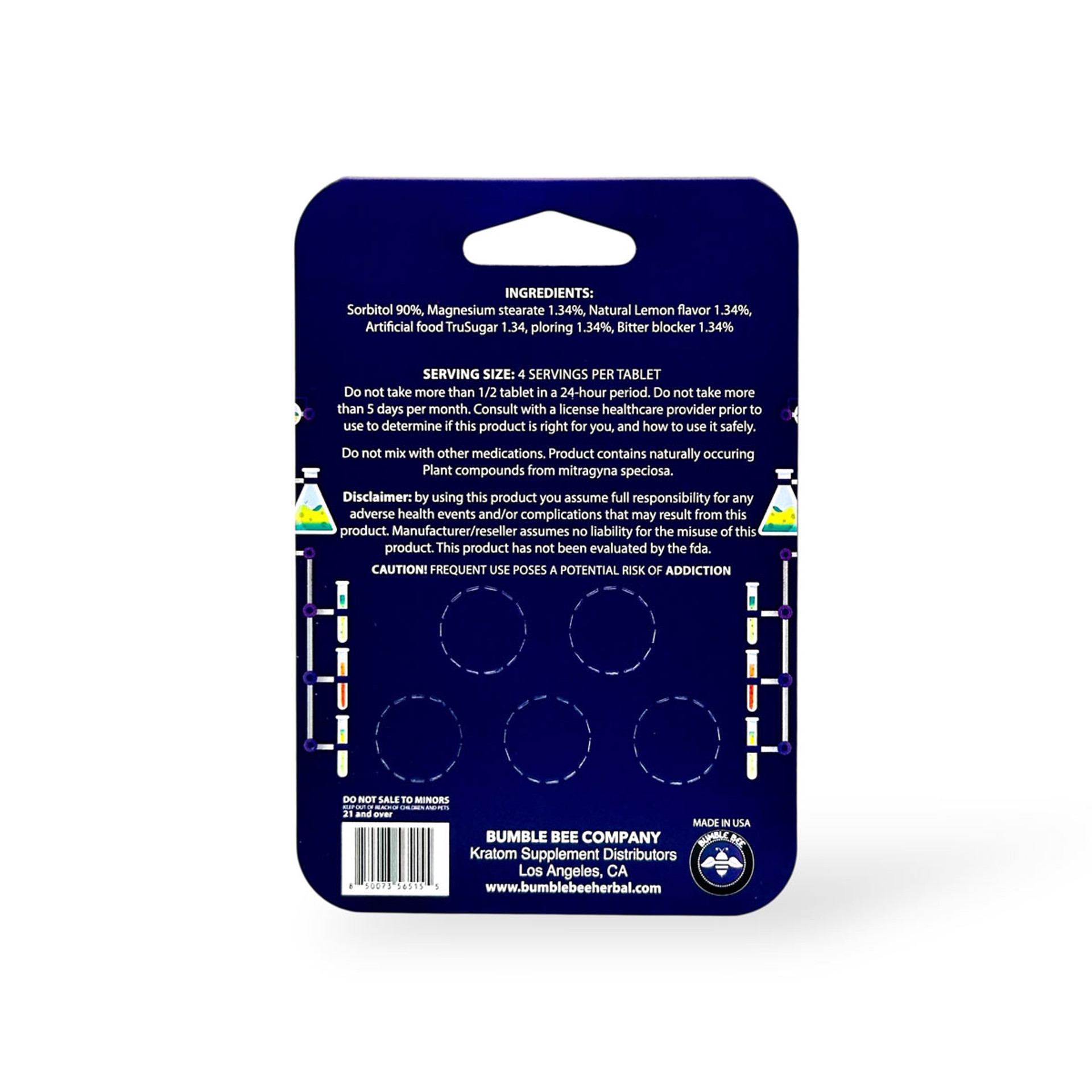 bumble bee buzz tabz 7 oh extreme chewable tablets 60mg per tablet bumble bee buzz tabz 7 oh extreme chewable tablets 60mg per tablet