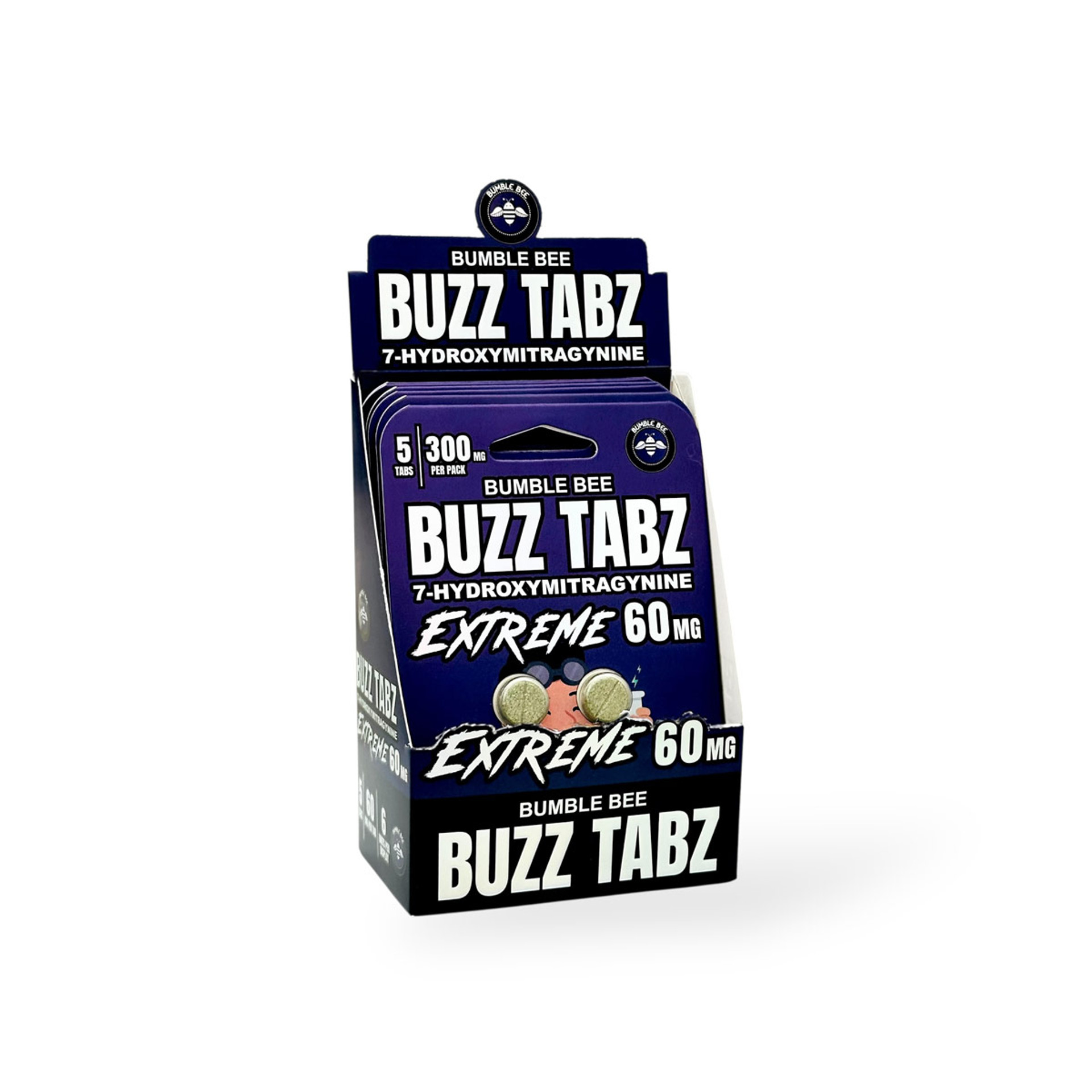 bumble bee buzz tabz 7 oh extreme chewable tablets 60mg per tablet bumble bee buzz tabz 7 oh extreme chewable tablets 60mg per tablet