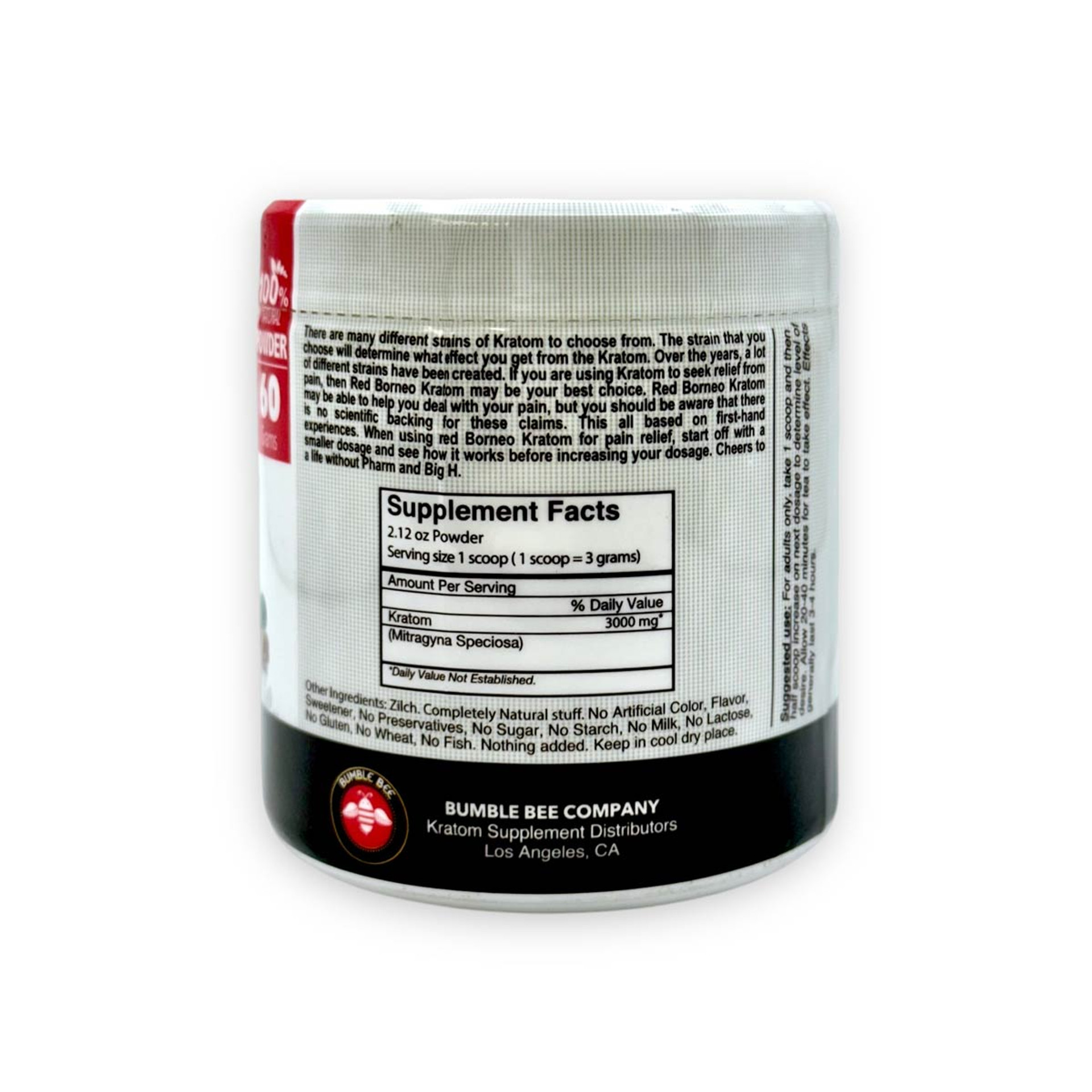 bumble bee kratom powder red borneo bumble bee kratom powder red borneo