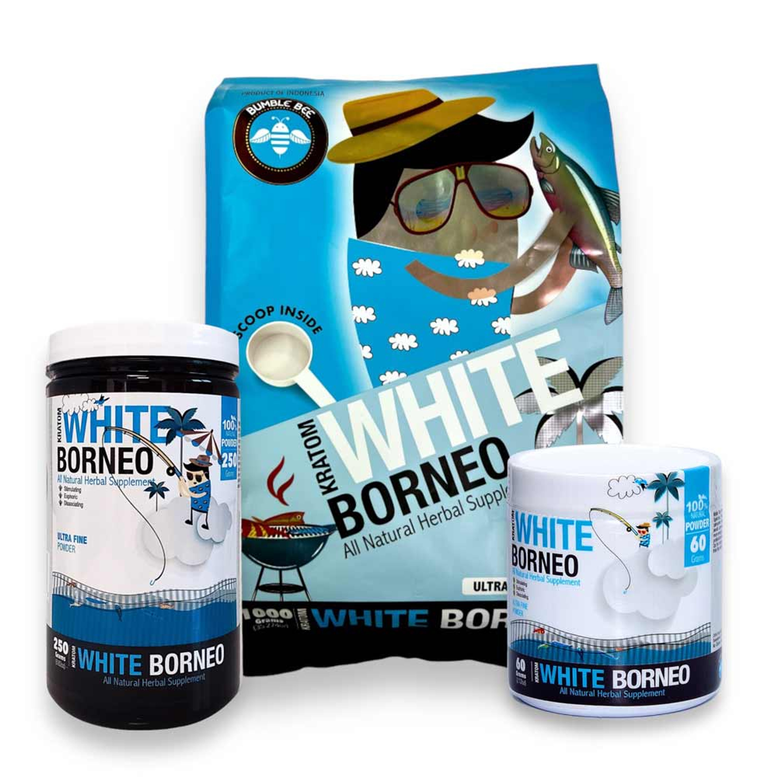 Bumble Bee Kratom Powder White Borneo Bumble Bee Kratom Powder White Borneo