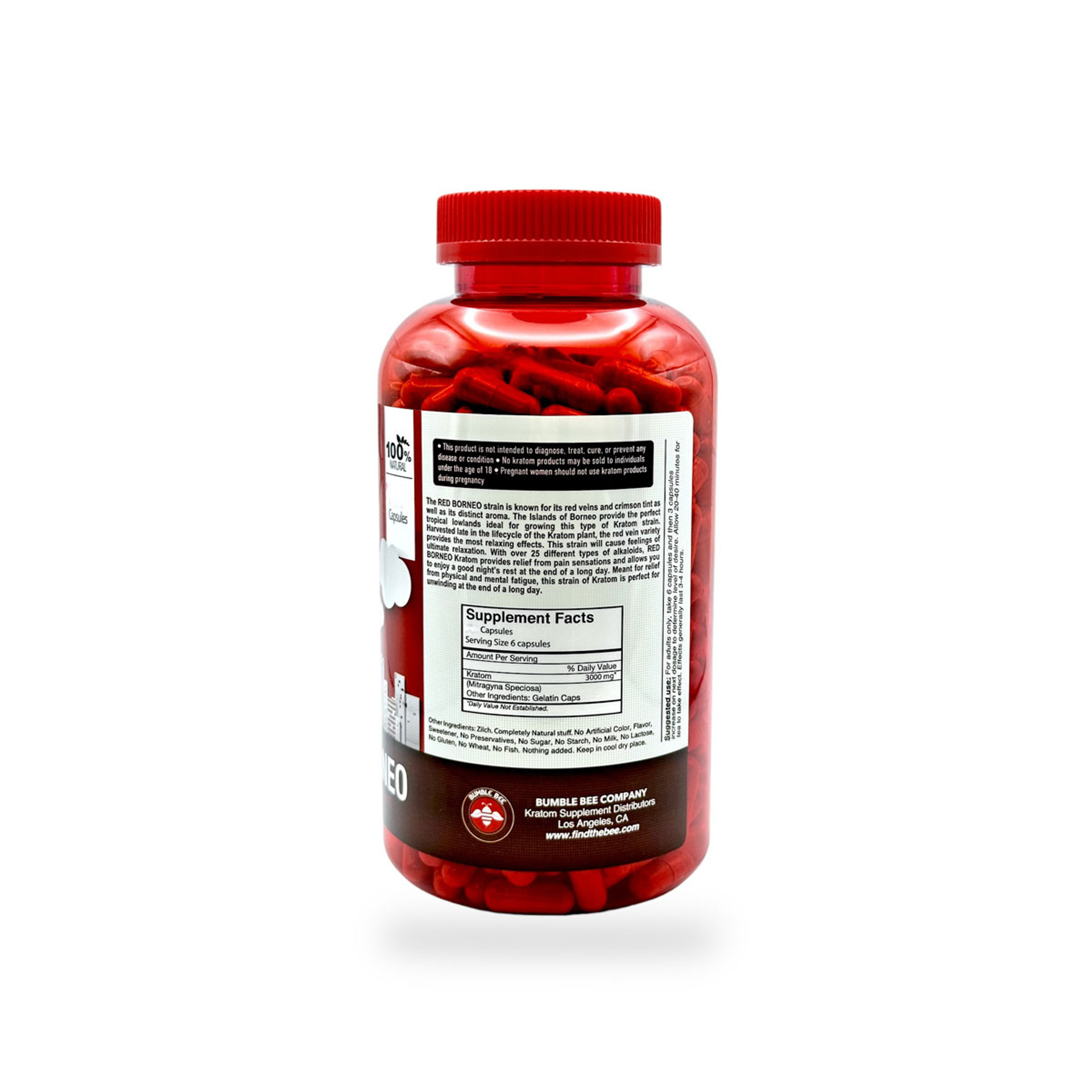 bumble bee kratom capsules red borneo bumble bee kratom capsules red borneo