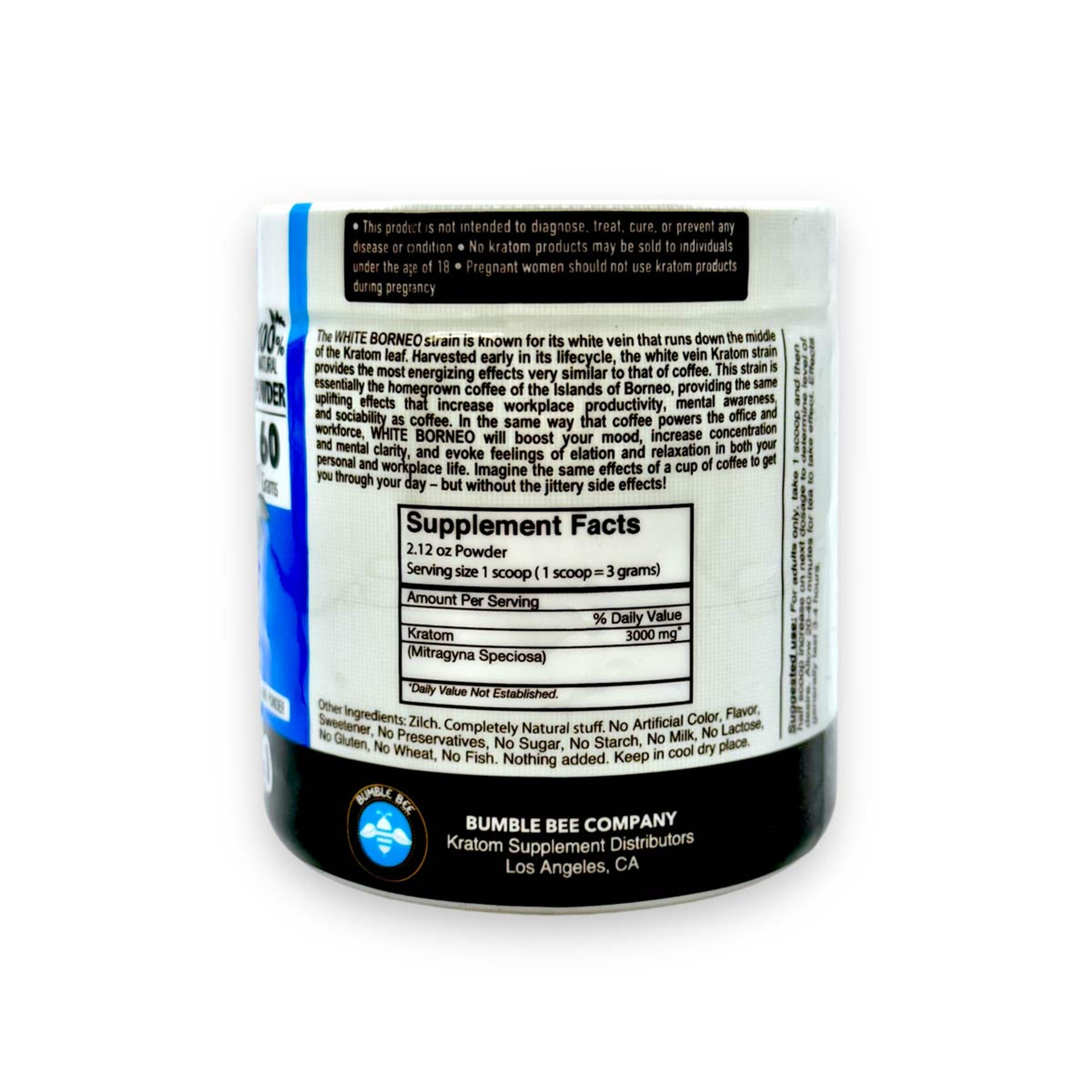 bumble bee kratom powder white borneo bumble bee kratom powder white borneo